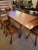 Mid-Century Modern Vintage Mid-Century Cushman Colonial Creations Cantilever Leaf Extension Dining Table & Set of 6 Chairs For Sale - Image 3 of 11