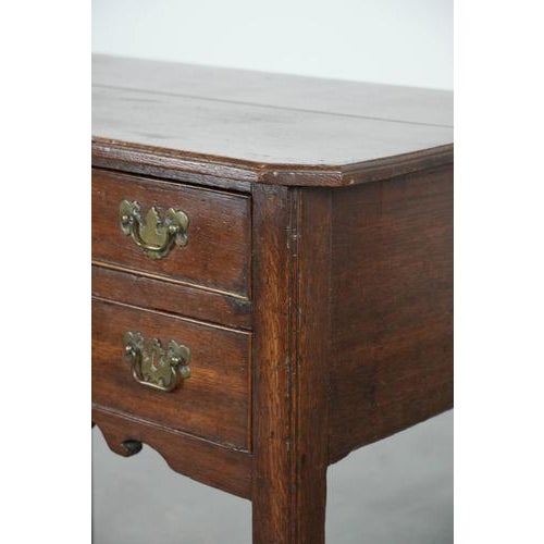 Antique English Oak Side Table, 1700s For Sale - Image 10 of 17