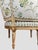 Antique French Painted Frame Chairs Striped Upholstery, Pair For Sale - Image 13 of 15