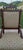 Mid-Century Modern 1920s Colonial Era Solid Wood Rocking Chair With Ornate Upholstery For Sale - Image 3 of 12