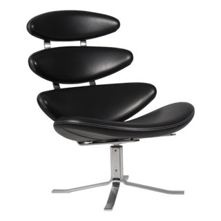 Corona Lounge Chair from Poul M. Volther For Sale