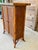 Ornamental & Decorative Materials Vintage Coastal Faux Bamboo Cabinet by Palecek With Pineapple Motif Doors For Sale - Image 7 of 12