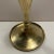 Antique French Brass Candlestick For Sale - Image 4 of 5