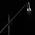 Metal Kusk Black Iron and Leather Floor Lamp by Sabina Grubbeson for Konsthantverk For Sale - Image 7 of 11