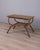 Vintage Italian Bamboo and Wood Coffee Table, 1960s For Sale - Image 3 of 10