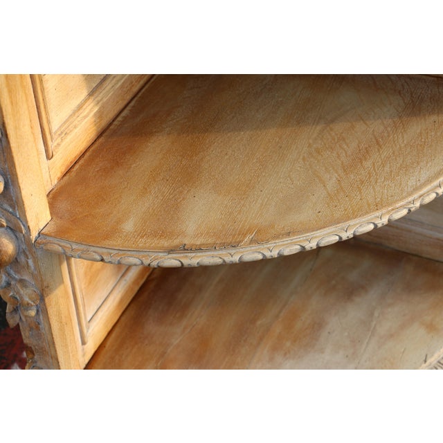 Tan 19th Century French Renaissance Revival Carved Oak Large Hunt Buffet For Sale - Image 8 of 18