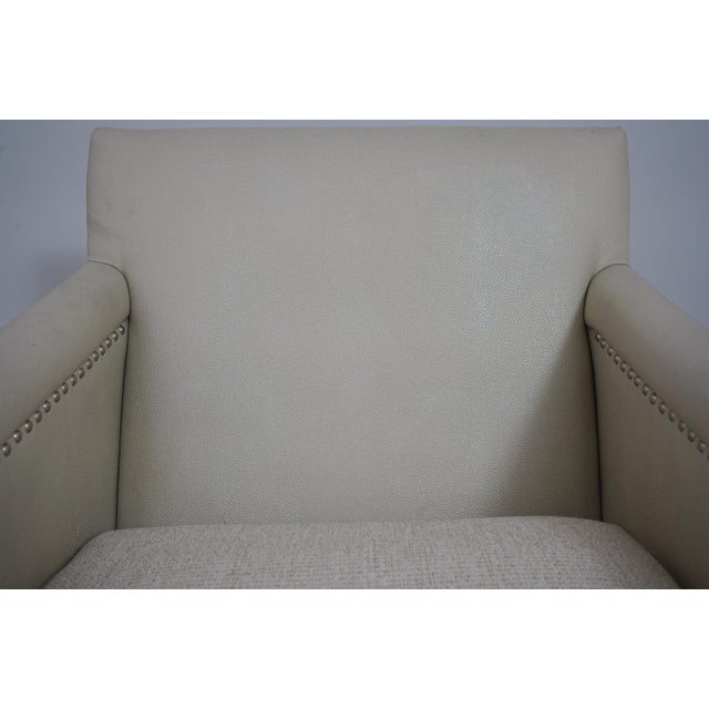 Pair Cr Laine Modern Design Swivel Lounge Chairs For Sale - Image 13 of 18