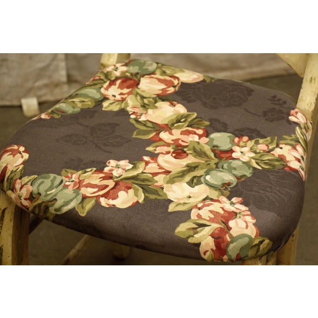 Mid 20th Century Mid 20th Century Pair of Old Wooden French Country Chairs For Sale - Image 5 of 12