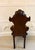 Antique Victorian Carved Mahogany Hall Chairs, 1850s, Set of 2 For Sale - Image 6 of 18