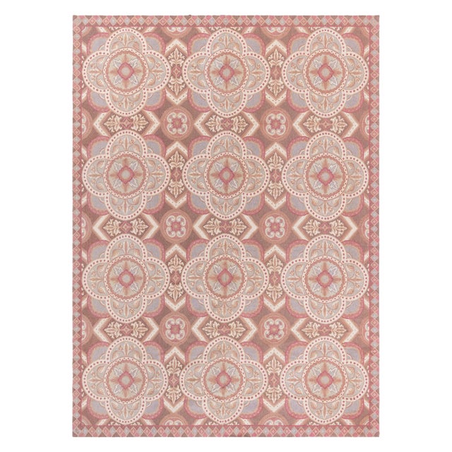 Traditional Inspired Aubusson Rug by Doris Leslie Blau For Sale