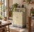 Beige Vintage Danish Apothecary Cabinet, 1950s For Sale - Image 8 of 9