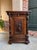 19th century French Carved Oak Hunt Cabinet Confiturier Black Forest Fox. Directly imported from France, a beautifully...
