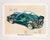 Modern Porsche 911 Turbo Poster, 1990 For Sale - Image 3 of 9