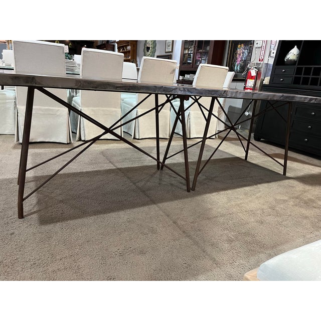 2010s Four Hands Roman Dining Table For Sale - Image 5 of 12