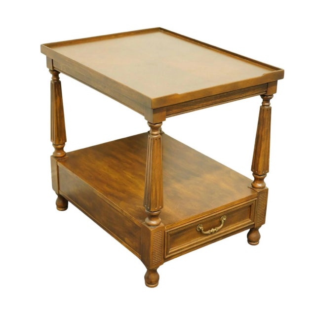 DREXEL FURNITURE Italian Collection 20" Side Table 596-338-3 25.25" High 20" Wide 26" Deep We specialize in high end used...