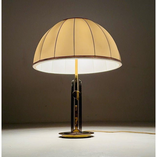Hollywood Regency Brass Table Lamp, 1960s For Sale - Image 10 of 11