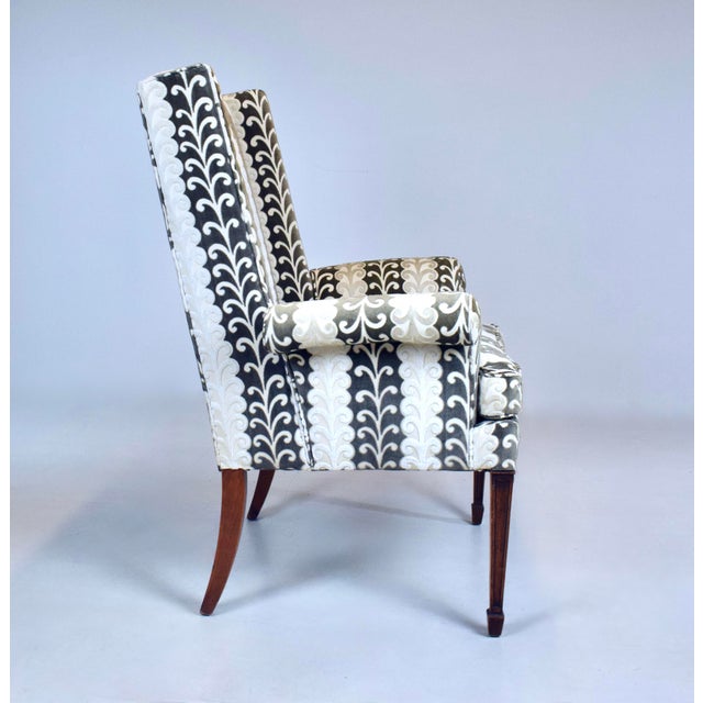 1960's Flared Armchair Italian Modern For Sale In Philadelphia - Image 6 of 12