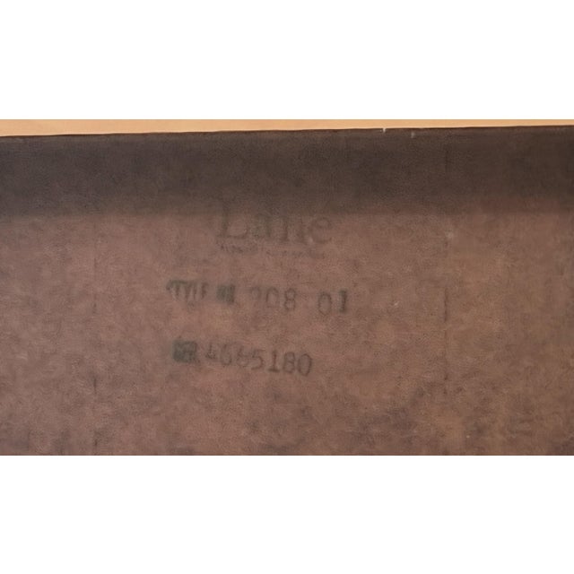 Lane Perception Mid Century Modern Walnut Coffee Table C. 1960 For Sale - Image 9 of 10