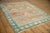 Traditional Vintage Distressed Oushak Square Rug - 3'10" x 4'9" For Sale - Image 3 of 11