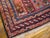 1900s Multicolor Geometric Handknotted Antique Persian Kurdish Runner Rug '5" X 11'8" Wool Carpet For Sale - Image 4 of 4