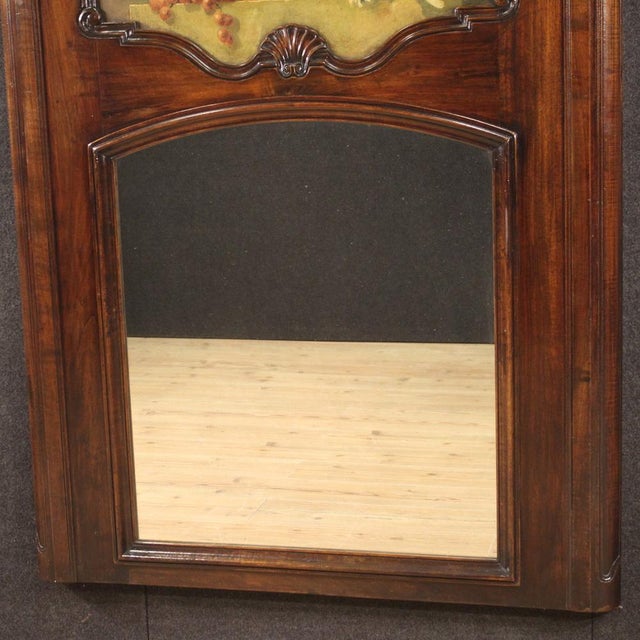 20th Century Italian Mantelpiece Mirror, 1950s For Sale - Image 6 of 13