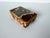 Stone 1960’s Italian Vintage Agate Stone Jewelry Box With Gilt Brass Hardware For Sale - Image 7 of 10