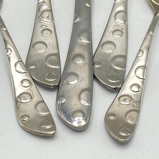 Spode Spode “Baking Days” Stainless Flatware: Service for 11 (Rare “Polka Dot” Pattern) 57 Total Pieces For Sale - Image 4 of 18