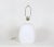 White Plaster Table Lamp, Draped Plaster Lamp, After Dorothy Draper Table Lamp For Sale In Miami - Image 6 of 8