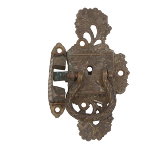 Mid 20th Century Bronze Art Nouveau Antique Ice Box Latch