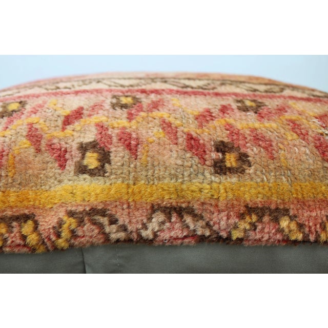 1960s Turkish Decorative Pillow Cover - 16"x19.5" For Sale - Image 5 of 10