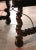 18th Century Spanish Baroque Carved Walnut Coffee Table With Iron Stretcher For Sale - Image 4 of 13