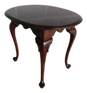 Ethan Allen Georgian Court Cherry Queen Anne End Table 11-8306