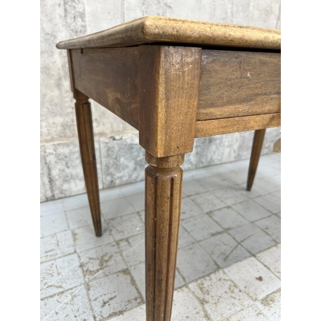 1930s Desk in Walnut, 1930s For Sale - Image 5 of 11