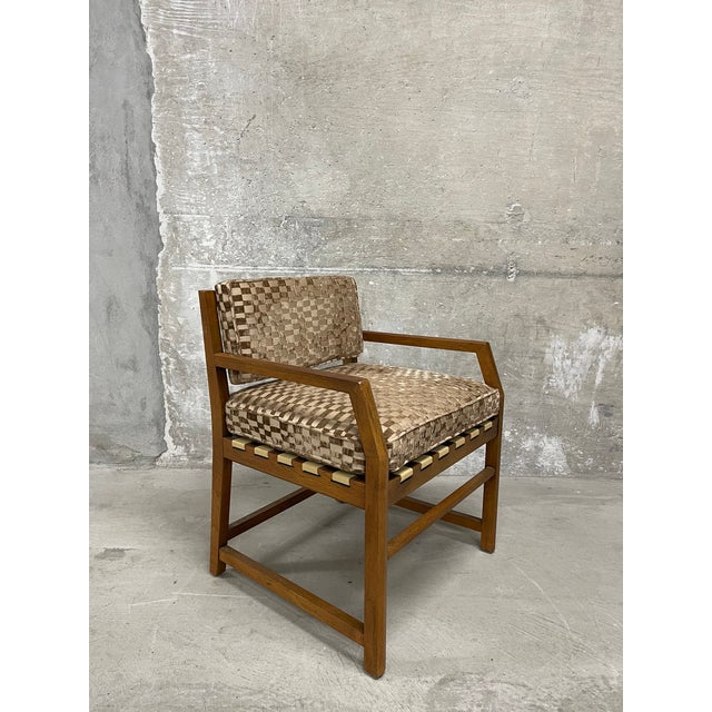 Founders Furniture Company Newly Upholstered MCM Armchair Attributed to Jack Cartwright for Founders For Sale - Image 4 of 12