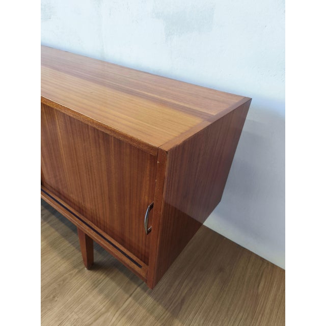 Minimalist Modern Wooden Buffet, 1970s For Sale - Image 10 of 18