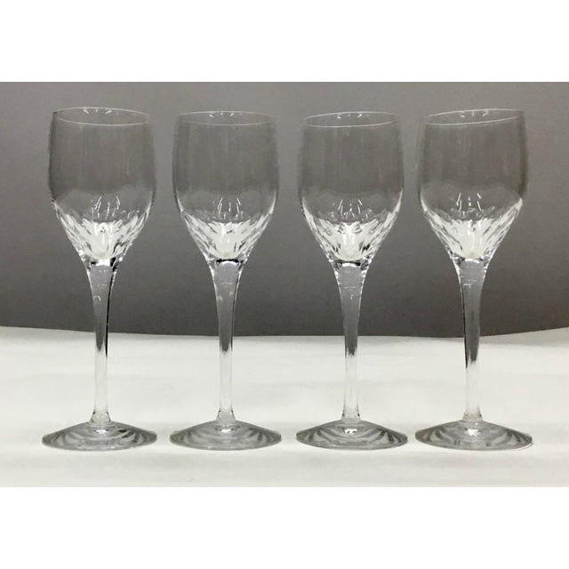 Orrefors Sweden Prelude Crystal Port Wine Glasses Set of 4 Chairish