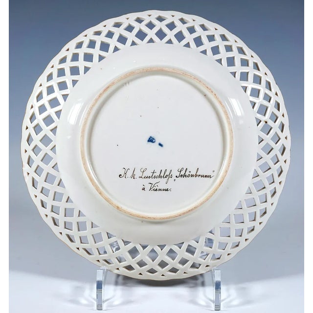 Viennese Imperial Porcelain Plate, 1818 For Sale - Image 6 of 8