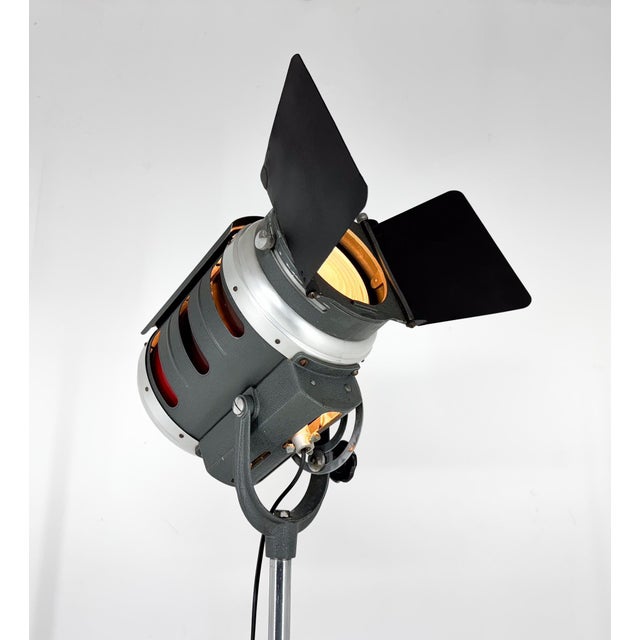 Mid-Century Italian Cinema Spot Light Floor Lamp by Iff, 1960s For Sale - Image 6 of 18