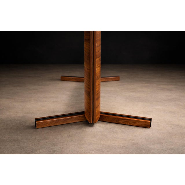 Dining Table in Caviúna Wood by Novo Rumo, Brazilian Modern, 1960s For Sale - Image 10 of 14