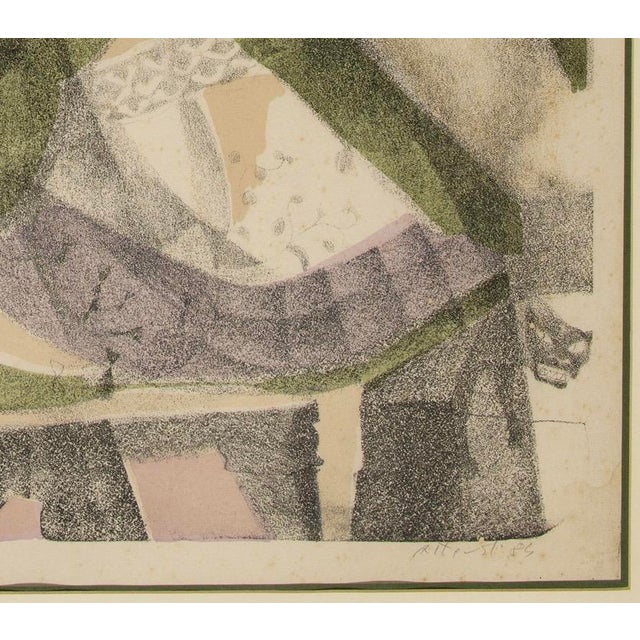 Ugo Attardi, 1980s, Lithograph, Framed For Sale - Image 4 of 11