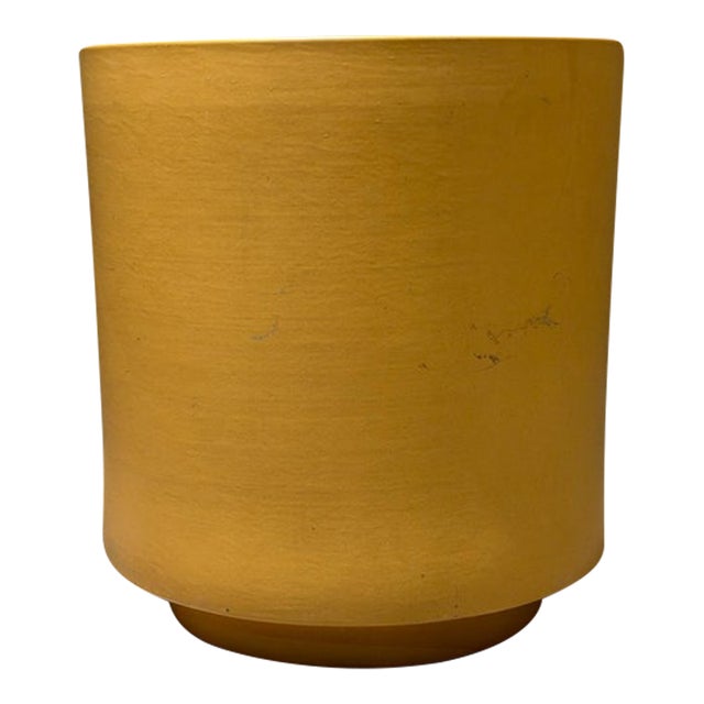 Mid-Century Modern Extra Large Planter by Gainey Pottery 22.25" Tall For Sale