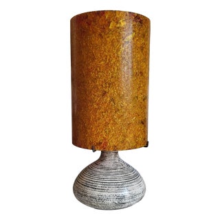 Vintage Ceramic Lamp from Accolay, France, 1970s For Sale