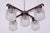 Mid-Century Modern Mid-Century Chandelier in Chrome and Glass from Kamenický Šenov, Czech, 1960s For Sale - Image 3 of 10