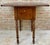 English Regency Walnut Table with Wings, 1890s For Sale - Image 17 of 18