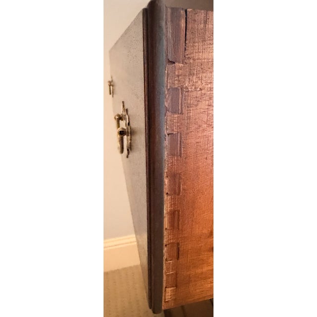 Antique Chippendale Solid Mahogany Highboy Dresser by Northern Furniture Co For Sale - Image 18 of 18