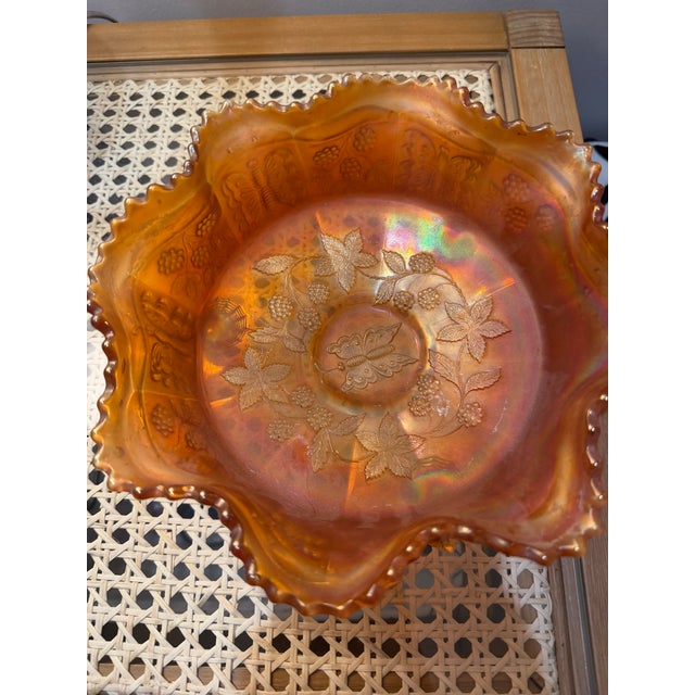 Carnival glass, also known as iridescent glass, was produced from the late 19th century through the mid-20th century, with...