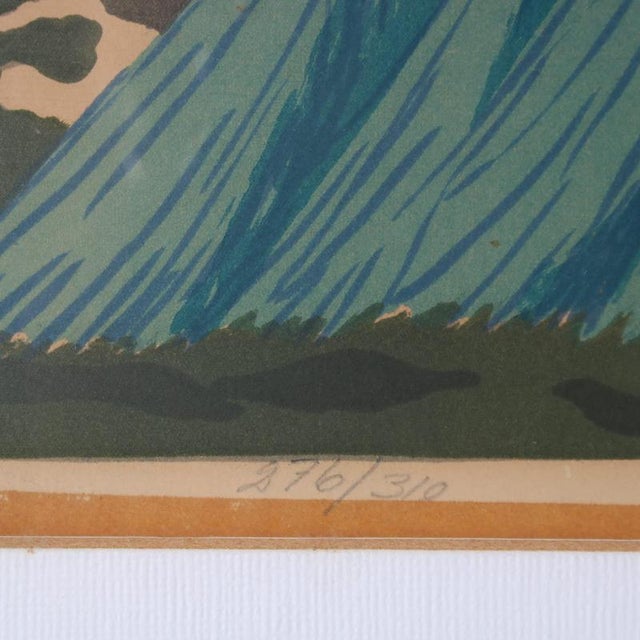 Lars Norrman, Composition, 1950s, Lithograph, Framed For Sale - Image 5 of 9