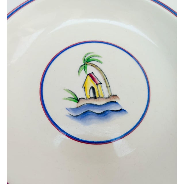Vintage Ceramic Plates by Gio Ponti for Richard Ginori, 1940s, Set of 2 For Sale - Image 6 of 10