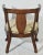 Empire Style Mahogany Barrel Back Arm Chair Att. Henredon For Sale In Cleveland - Image 6 of 7