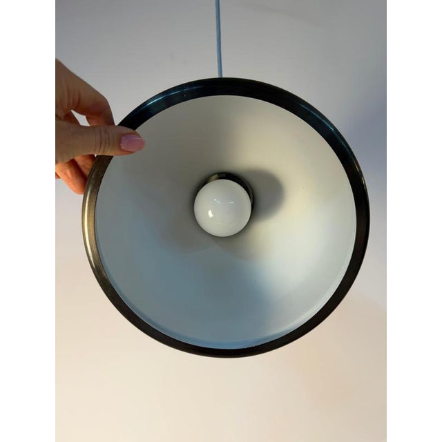 Metal Country Line Pendant Lamp in Anthracite by Sidse Werner for Holmegaard For Sale - Image 7 of 11